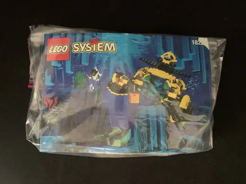 Lego Aquazone: Set 1822 Sea Claw 7-Netune III w/Minifigures & Manual