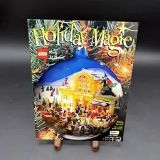 1994 LEGO Shop At Home HOLIDAY MAGIC Catalog HOLIDAY SCENE Built From LEGO BRICK