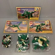 LEGO 3-in-1 Creator Set 31058 Mighty Dinosaurs, Complete w/ Sealed Bags/Booklets