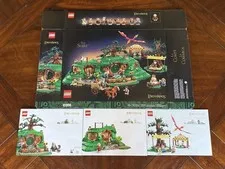 LEGO Icons 10354 The Lord of the Rings The Shire (Box And Instructions Only)