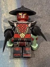 Lego Njo0924 Ninjago complete minifigure Drix 2025 villain 71827 red black