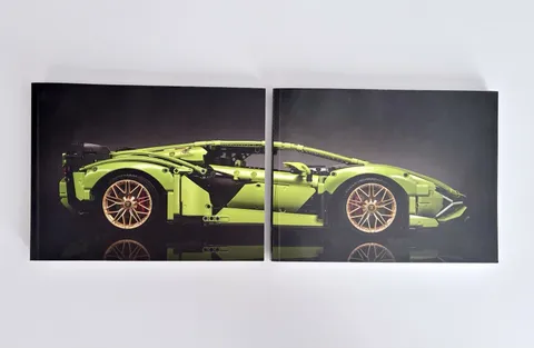 LEGO TECHNIC 42115 Lamborghini Sian FKP 37 - 2 Manuals ONLY, Retired