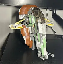 LEGO Star Wars 6209 Slave I Boba Fett's Ship (2006) 99% Complete Build Only