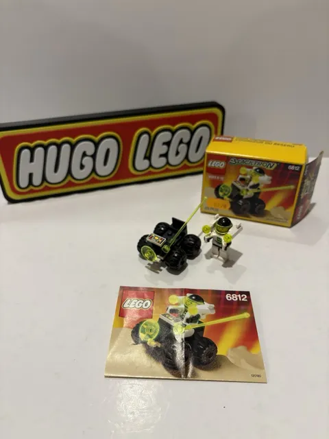 Lego 6812 Grid Trekkor, Blacktron 2, 1991, Complete With Box & Instructions A+