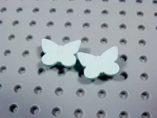 LEGO Lot of 2 Aqua Butterfly Butterflies Animal Minifig BT