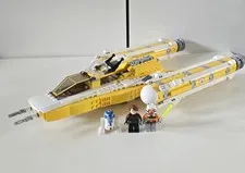 Lego Star Wars Anakin's Y-wing Starfighter 8037 With Minifigures Bundle Complete