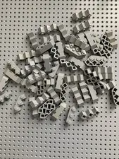 Lego Gray Brick, Modified Facet 3 x 3 part 2462 lot of 58  pieces