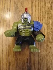 LEGO Hulk Giant Big Fig, Black Pants and Helmet sh0413 76088 Thor Ragnarok
