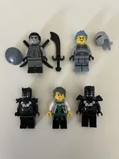 LEGO RARE Ninjago Minifigure Lot: Shade, Ash, Lord Garmadon Sensei, Oni 