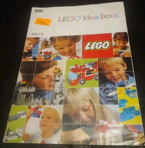 ⭐Lego Idea Book 1987 Magazine Catalog⭐
