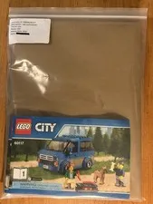LEGO CITY: Van & Caravan (60117) - Complete with Instructions and Minifigures