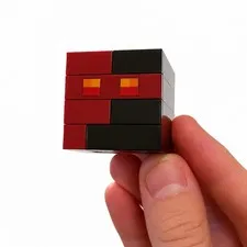 LEGO Minecraft Magma Cube Minifigure Brick-Built Mob