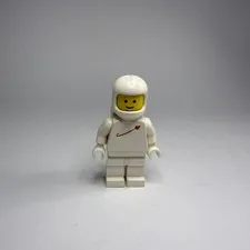 LEGO Classic Space White Astronaut Minifigure Vintage 1970s 1980s Retro Toy