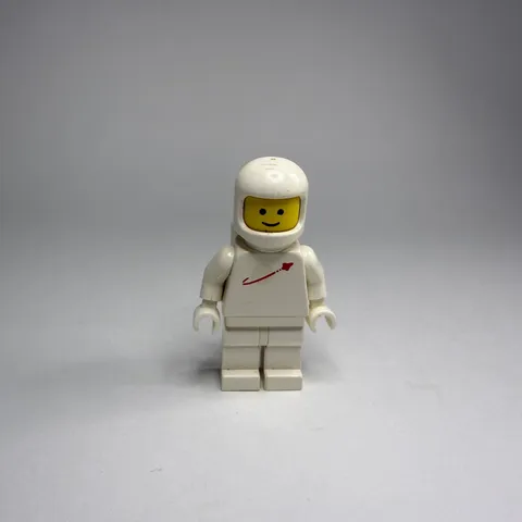 LEGO Classic Space White Astronaut Minifigure Vintage 1970s 1980s Retro Toy