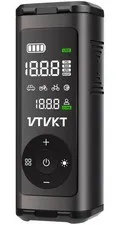 Vtvkt Tire Inflator Portable Air Compressor Powerful 12000Mah Aluminium Alloy