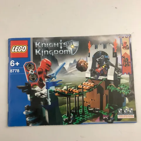 LEGO Knights Kingdom 8778 Border Ambush Instruction Manual Only