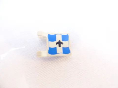 Lego 2x2 stud count Flag with Fleur De Lis image 2335p04