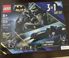 LEGO 66790 Batman vs The Joker Gift Set 3 in 1 Set 30653 76224 76265 Retired New