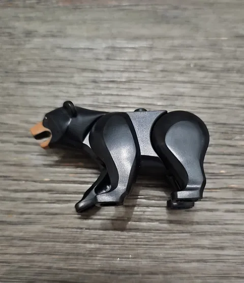 LEGO City 60188 60173 Black Bear with 2 studs on the Back