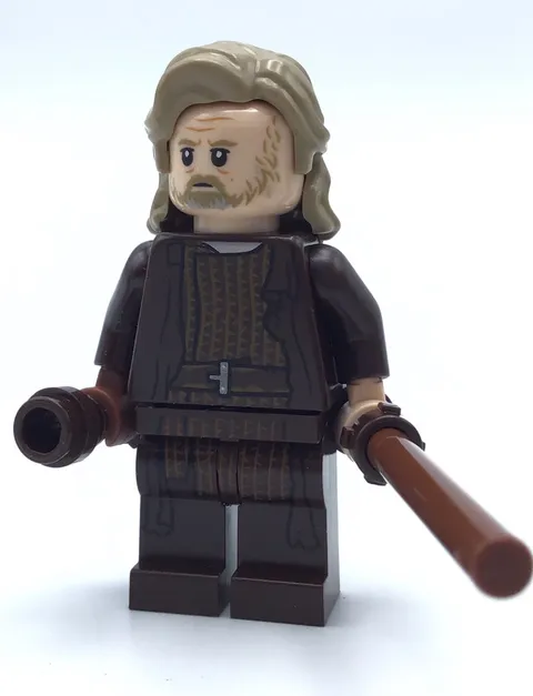 LEGO Luke Skywalker, Old (Dark Brown Robe) Star wars Minifigure