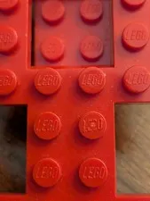 Rare / shifted print LEGO Bricks & Blocks - Red