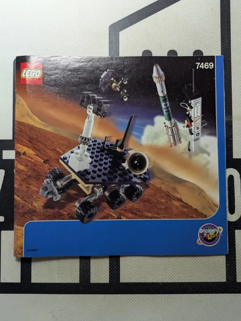 LEGO Discovery 7469 Mission to Mars Instruction Manual Only! No Bricks! Vintage!