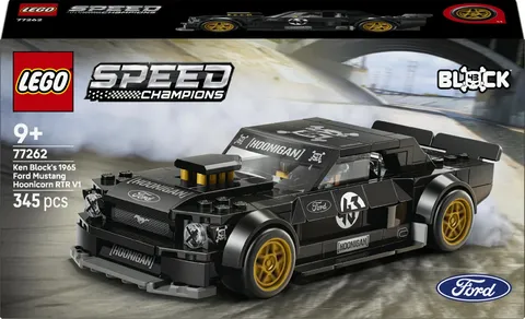 LEGO Speed Champions Ken Block's '65 Ford Mustang Hoonicorn V1 77262 Building Se