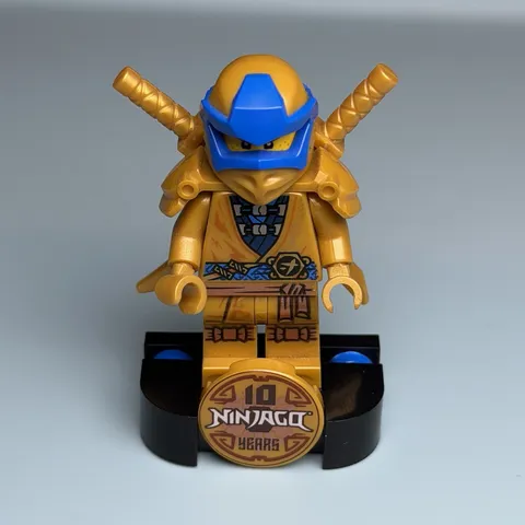 LEGO Ninjago Minifigure - Jay 10th Anniversary Golden Ninja - NJO0634 F8