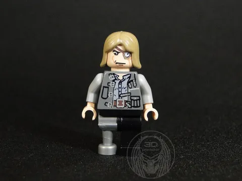 Mad-Eye Moody hp070 Harry Potter 4767 Horntail Dragon authentic LEGO minifigure
