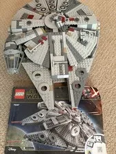 LEGO Star Wars: Millennium Falcon (75257) - preowned, incomplete set, no figs