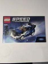 LEGO Speed Champions Ford Fiesta M-Sport WRC (75885) INSTRUCTIONS ONLY