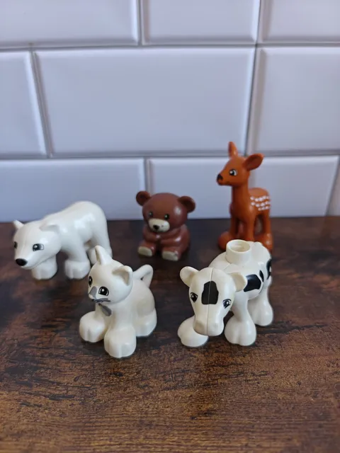 Mixed Lot Of Lego Duplo Animals 5pc