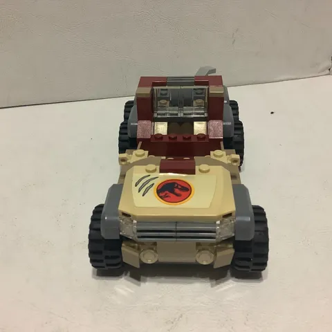 Lego Jurassic World #76941 Carnotaurus Dinosaur Chase Jeep NOT COMPLETE