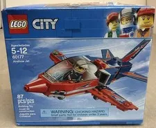 LEGO City 60177 Airshow Jet Sealed Box NEW - Box Not Perfect