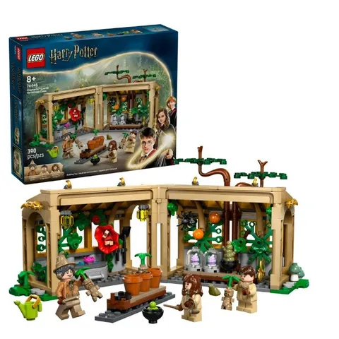 LEGO Harry Potter Hogwarts Castle Herbology Class 76445 Building Set, Ages 8+