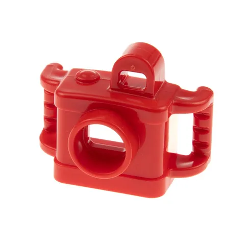 1x LEGO Duplo Camera Red Photo Apparatus Figurine Accessories Park 6464795 5114