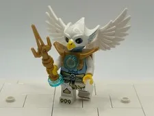 LEGO Ewar eagle minifigure gold armor Legends of Chima 70012 850779 loc014
