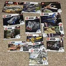 LEGO Star Wars Yoda 75255 Instruction Manual ONLY + 75291 + more