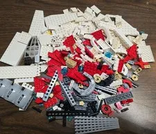 LEGO Star Wars 7931 T-6 Jedi Shuttle Build 100% Complete No Figures 