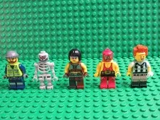 Lot of The LEGO Movie Minifigs President Business El Macho Garbage Man Grant  M3