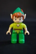 Duplo Figure - Peter Pan - Minifig Number: [47394PB184] - Set: [10526-1]