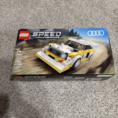 LEGO 76897 Speed Champions 1985 Audi Sport Quattro S1 Retired - New Box & Sealed