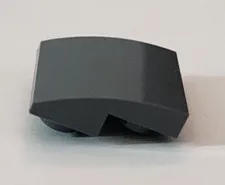 LEGO Dark Bluish Gray Slope, Curved 2 x 2 x 2/3 Inverted 32803