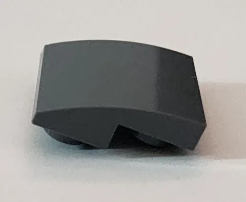 LEGO Dark Bluish Gray Slope, Curved 2 x 2 x 2/3 Inverted 32803