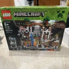 LEGO Minecraft The Mine Set 21118 In Box With Instructions NEW