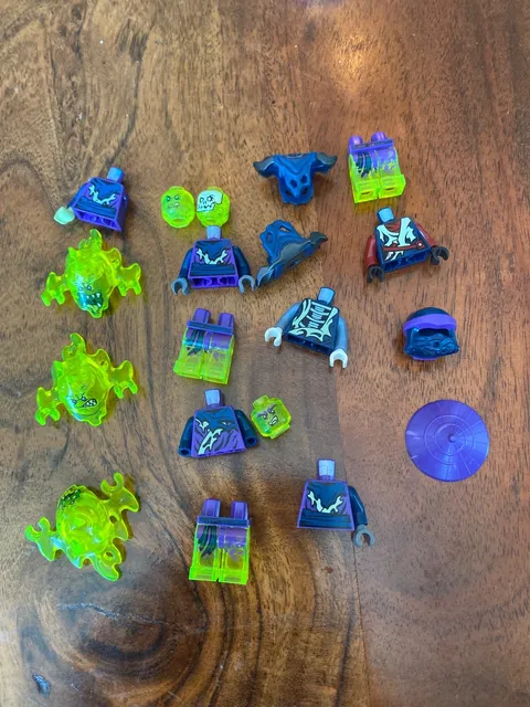 Lego Ninjago Ghost Minifigures Parts Lot! Ninjago possessed season Minifig parts