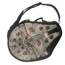 LEGO Star Wars Millennium Falcon Carrying Case Tote Zip Bag 2012 Stores Figures