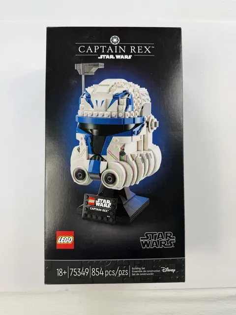LEGO Star Wars: Captain Rex Helmet (75349) Unopened Box New Complete 2023 Model