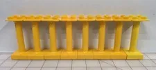 8 Lego Duplo Item 2x2 3" Column Post Gold Yellow & Yellow