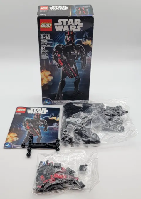 Lego Star Wars 75526 Elite Tie Fighter Pilot Set New (Open Box)